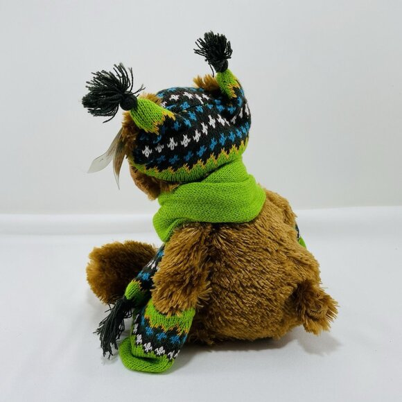 Mary Meyer Winter Bear Plush Toy Stage Stores Bealls Retired Outfit Scarf Gloves - Picture 2 of 12
